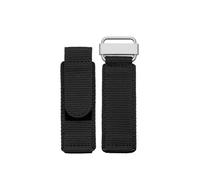 VDFNGFD Cinturino for orologio con cinturino in nylon for esterni compatibile Breitling Panerai Boqi BR Seiko Srpd79 Tudor Rolex 22 24mm(Black Silver Buckle,24mm)
