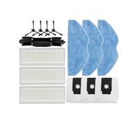 VDFNGFD Compatibile con 360 S8 S8 Plus 2S EZVIZ RE4 Plus RE5 Plus Ricambi Rullo Spazzola laterale Filtro Hepa Mocio Straccio Sacchetto for la polvere Robot aspirapolvere(07)