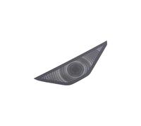 VDFNGFD Compatibile con BMW Serie 7 G70 2023 2024 in Acciaio Inox for cruscotto di Controllo Centrale dell'auto, Copertura in Rete for Altoparlanti, Accessori for Interni Auto(Black)