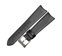 VDFNGFD Compatibile con HAMILTON AMERICAN CLASSIC H38755731 CINTURINO for OROLOGIO IN VERA PELLE(Coal Black,20mm)