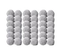 VDFNGFD Compatibile con Hobot 168 188 198 388 Rag Universal Round Mop Purerobo W-R3S Accessori Panno for lavavetri Ricambi for aspirapolvere(36pcs)
