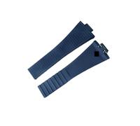 VDFNGFD Compatibile con orologi TISSOT PRX Powermatic da 35 mm e 40 mm, cinturini for orologi FKM blu navy e neri da 11 mm e 12 mm con fibbia a molla a sgancio rapido.(Blue,11mm,No Buckle)