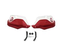 VDFNGFD Compatibile con paramani Yamaha Tenere 700 XTZ700/RALLY T7 Tenere700 XTZ 2019-2023 Paramani for Moto Protezione Manubrio(Red Clear Set)