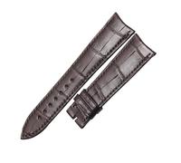VDFNGFD Compatibile con PIAGET G0A35131,29112 CINTURINO IN ALLIGATORE(DARK BROWN,23mm)