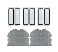 VDFNGFD Compatibile con Qihoo 360 S7 Smart Robot Aspirapolvere Spazzola laterale principale Filtro Hepa Panno Mocio Straccio Kit di accessori for la casa S7pro Straccio Ricambi(13)
