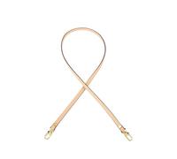 VDFNGFD Compatibile con Tracolla in Pelle di Mucca Borsa da Donna Cintura a Spalla Messenger Crossbody Ampia Ricambio(Light Khaki,Black metal-100cm)