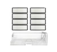 VDFNGFD Compatibile con Xiaomi P10 A7400RR Q Revo Dust Box Robot Aspirapolvere Filtro Hepa Cestino Accessori for la casa Pattumiera(7pcs)