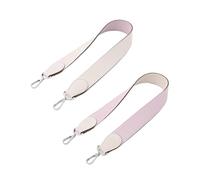 VDFNGFD Design a Blocchi di Colore in Pelle Bovina Togo Larga 4 cm, Compatibile con la Tracolla della Borsa Kelly Evelyn, Materiale in Croce Diagonale(White,90cm)