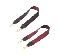 VDFNGFD Design a Blocchi di Colore in Pelle Bovina Togo Larga 4 cm, Compatibile con la Tracolla della Borsa Kelly Evelyn, Materiale in Croce Diagonale(Bronze,80cm)