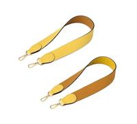 VDFNGFD Design a Blocchi di Colore in Pelle Bovina Togo Larga 4 cm, Compatibile con la Tracolla della Borsa Kelly Evelyn, Materiale in Croce Diagonale(Black,70cm)