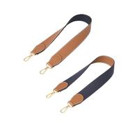 VDFNGFD Design a Blocchi di Colore in Pelle Bovina Togo Larga 4 cm, Compatibile con la Tracolla della Borsa Kelly Evelyn, Materiale in Croce Diagonale(Orange,70cm)