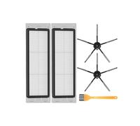 VDFNGFD Ricambi for panno for mocio con spazzola laterale principale compatibili con Xiaomi S5 S6 Max Pure E4 Е5 T6 T4 Filtro Hepa Aspirapolvere Accessori for la casa(Lavender)