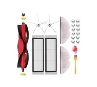 VDFNGFD Ricambi for panno for mocio con spazzola laterale principale compatibili con Xiaomi S5 S6 Max Pure E4 Е5 T6 T4 Filtro Hepa Aspirapolvere Accessori for la casa(Clear)