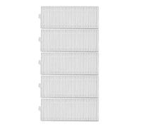 VDFNGFD Robot pulitore rullo principale spazzola laterale filtro Hepa stracci in tessuto compatibili con accessori for parti di aspirapolvere ROWENTA serie 75S(5pcs hepa filter)