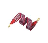 VDFNGFD Tracolla Compatibile con la Borsa Kelly Evelyn Strap Borsa da Donna Cinghie a Tracolla Parte Accessoria di Ricambio Le Borse(Red Gold Hook,Length 110cm)