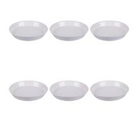 Vdh Set 6 piatti fondi in new bone China bianco Delice