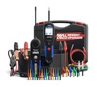 VDIAGTOOL V200 PRO Kit Aggiornato Sonda per Tester Circuiti Elettrici con 30 Puntali Back Probe, Rilevatore Corto Circuito e Circuito Aperto 12V 24V, Test Tensione AC DC Componenti, Relè e Fusibili