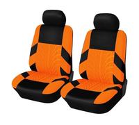 Vdifsvb Per Logan 1 2004-2009 Set Coprisedili Auto Universali Adatti Alla Maggior Parte Dettagli Sulle Tracce Degli Pneumatici Coprisedili Auto Universali(ORANGE-2PCS)