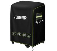 VDISRR Copertura Barbecue da Esterno, Tessuto Oxford 600D Resistente Telo Impermeabile 77 x 70 x 110 cm Copri Barbecue da Esterno per BBQ Grill Antivento UV Polvere Neve