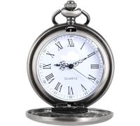 VDLLQYN, Analogico in metallo canna di fucile, orologio da tasca moderno, orologio da tasca elegante, orologio da tasca, orologio da tasca, orologio da tasca britannico,Orologi da tasca