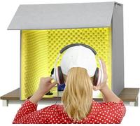 VDLLQYN, Attrezzatura di registrazione portatile for cabina acustica, stanza di isolamento acustico for home studio, cabina for microfono in schiuma cubica, for audio di qualità da studio di registraz