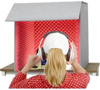 VDLLQYN, Attrezzatura di registrazione portatile for cabina acustica, stanza di isolamento acustico for home studio, cabina for microfono in schiuma cubica, for audio di qualità da studio di registraz