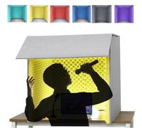 VDLLQYN, Cabina di registrazione portatile, cabina acustica fai da te, cabina di isolamento for studio musicale, camera da letto, casa, riduzione del rumore for studio di registrazione, podcast, canto