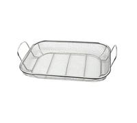 VDLLQYN, Griglia for Barbecue in Acciaio Inossidabile con Tappetino a Maglie e cestello for Lo scolo della Frutta - Pentole for grigliate a Carbone,Stuoie per Griglie per Barbecue