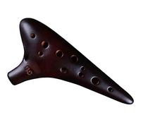 VDLLQYN, Ocarina classica in argilla affumicata a 12 fori con tonalità alta in Do, decorazioni creative for strumenti musicali a forma di sottomarino ，Flauto in ceramica