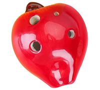VDLLQYN, Ocarina creativa a forma di frutta a 4 fori, regalo for bambini e bambine. ，Flauto in ceramica