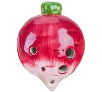 VDLLQYN, Ocarina creativa a forma di frutta a 4 fori, regalo for bambini e bambine. ，Flauto in ceramica
