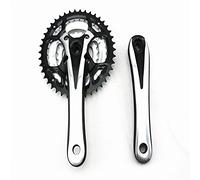 VDLLQYN, Set guarnitura for bicicletta MTB 7/8/9 velocità 24-34-42T 170mm Piastra dentata cava Set pedivella for bici Pignone Parte bici,Pedivelle