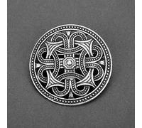 VDLLQYN, Spilla Outlander Cardo Spilla con nodo celtico Kilt Spilla con fiori nazionali scozzesi Donna Uomo Gioielli norreni vichinghi,Spille