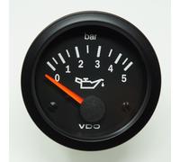 VDO Manometro Pressione Olio Cockpit Vision Strumento 5 BAR 52mm