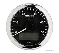 VDO Marine Contagiri 5000 RPM nero 27.580.02
