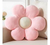 Vdoioe Cuscino a forma di fiore, cuscino per sedersi a forma di fiore rosa, cuscino da pavimento cuscini decorativi per la casa