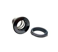 VDOQTLJT 155-28 Soffietto in Gomma a Molla Singola 155 Guarnizioni meccaniche Dimensioni Albero 28 mm for Pompa Acqua Materiale guarnizioni Albero SIC/SIC/Vit