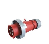 VDOQTLJT Connettore for Spina e Presa Industriale Mobile esposto e Nascosto Spina obliqua Spina Dritta Centro Dati Illuminazione for palcoscenici Fabbrica(5P 32A IP676H)