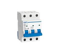 VDOQTLJT Interruttore Automatico miniaturizzato NB1-63H 3P C MCB Montaggio su Guida DIN da 35 mm, capacità di interruzione 10 KA(50A)