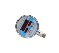 VDOQTLJT Manometro Digitale 0-100Mpa Idraulico a Contatto con quadrante da 100 mm 200 Bar 400 600 1000(G1-4 Axial)