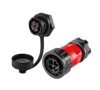VDOQTLJT YM20 M20 Aviation 2 3 4pin IP67 Impermeabile in plastica Spina Maschio Presa Femmina connettore di Alimentazione for Drone Industria mineraria Marittima(3 4pin Set)