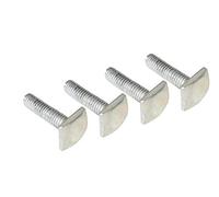 VDP 4 scanalature M6 per barre portapacchi con scanalatura a T (M6 x 40 mm)