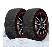 VDP Calze da neve per pneumatici,calze da neve in tessuto,Maranello Super X,taglia M,testato secondo EN 16662-1:2020,facile da montare in 2 minuti,catene invernali antiscivolo,catene da neve in