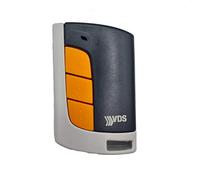 VDS Eco R - Telecomando per garage, frequenza 433 MHz, 5 canali, codice evolutivo, compatibile con porte garage e motori VDS