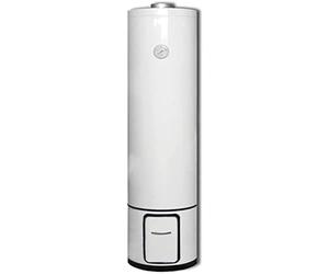 VDS Scaldabagno Combinato Elettrico e Legna 80 Lt, Bianco, Legno