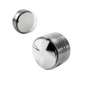 VDSRPSDLQ Portafiltro for caffè senza fondo da 54 mm for 870 878 880 con filtro sostituibile, accessori for baristi da cucina(53MM Dual Head Gray)