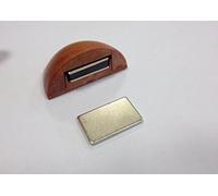 VE.CA-ITALY 10 x FERMAPORTE MAGNETICO IN DIVERSE COLORAZIONI FINTO LEGNO FERMA PORTE (CILIEGIO)