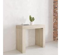 VE.CA - KILKA - Tavolo Consolle Fissa - Mobile Consolle da Ingresso - Ideale come consolle ingresso, tavolo da pranzo, arredo - Colore: Quercia Sherwood - Made in Italy