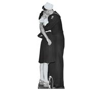 Ve Giorno Kissing Coppia Lifesize E Mini Nero e Bianco Cartone Ritaglio Vittoria