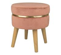VEA SRL Sgabello Sunshine Rosa Antico D.35 * 41,5CM